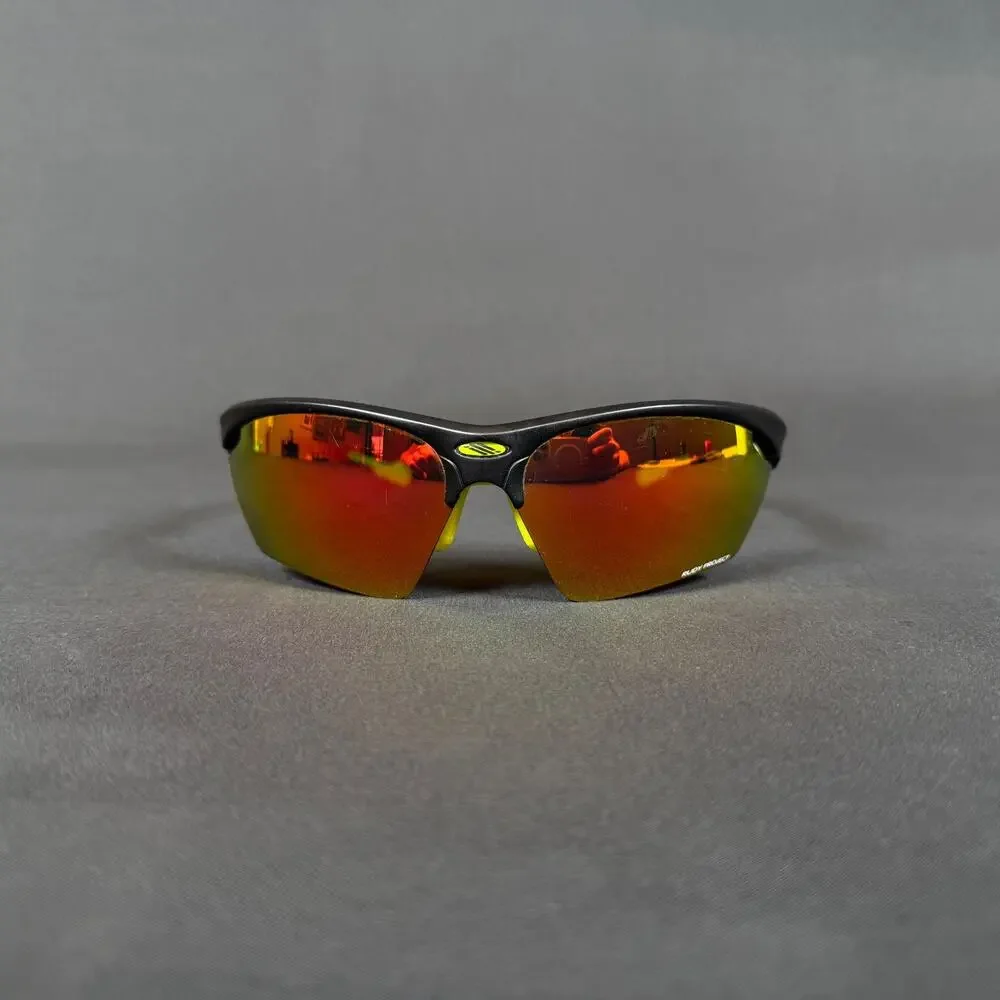 Rudy Project Stratofly SP23-06 Sport Sunglasses Black Yellow Only Frame